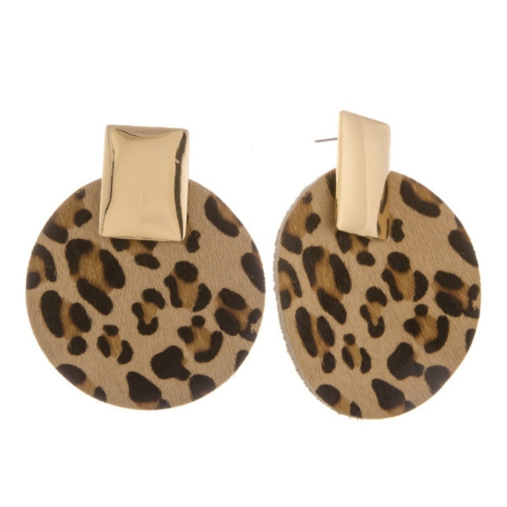 Genuine Leather Earrings